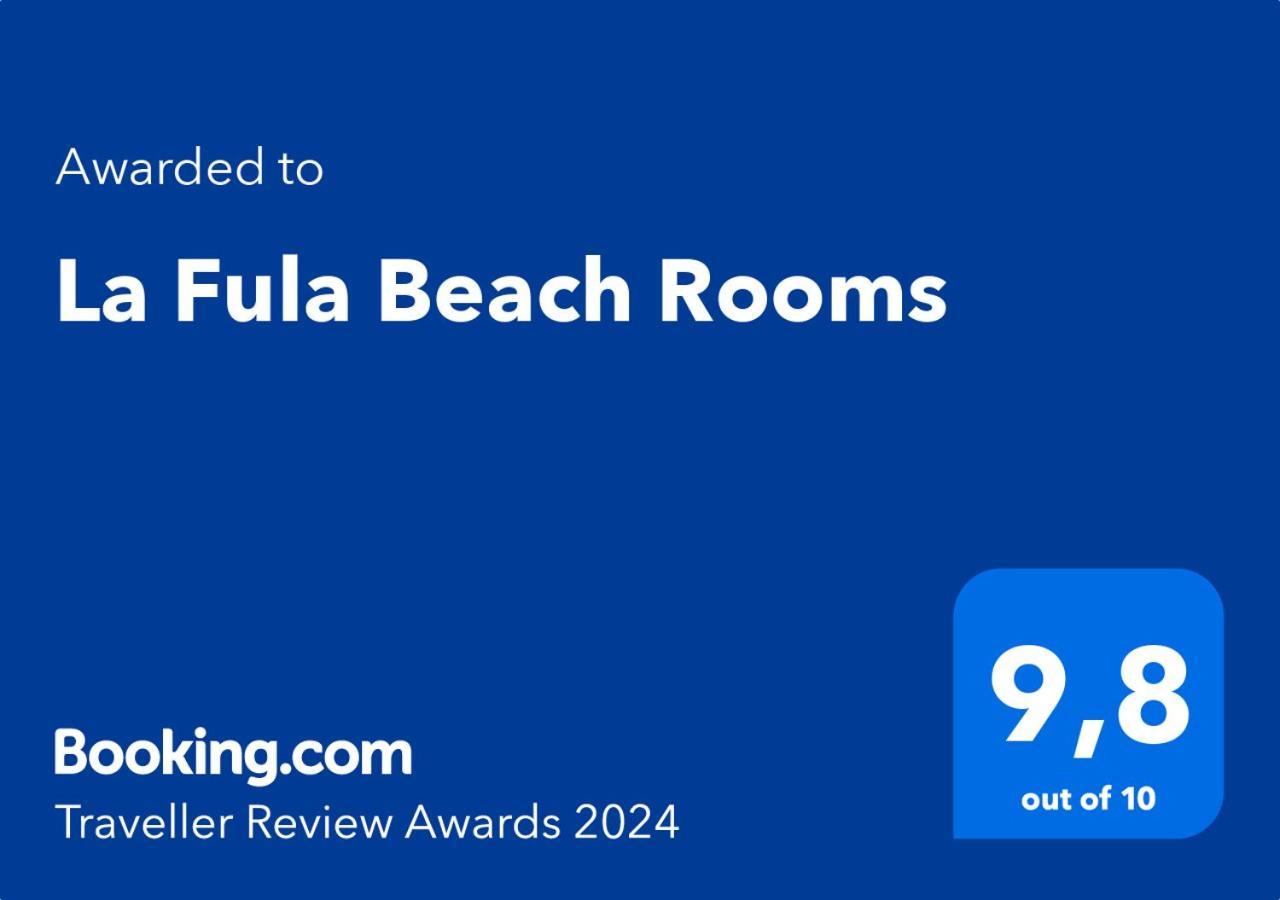 La Fula Beach Rooms El Pris Экстерьер фото